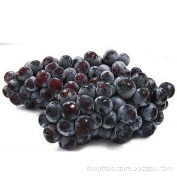 Small Particles Delicious Taste Fresh Red / Black Grapes Fr